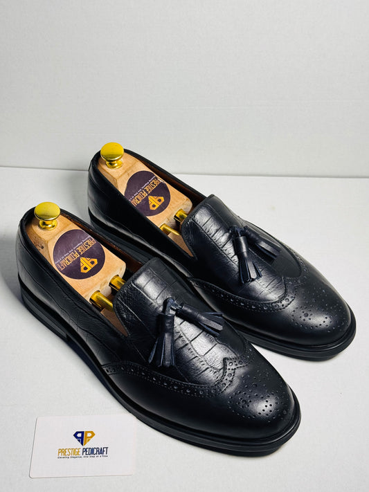 The Prestige Brogue Shoe | Black