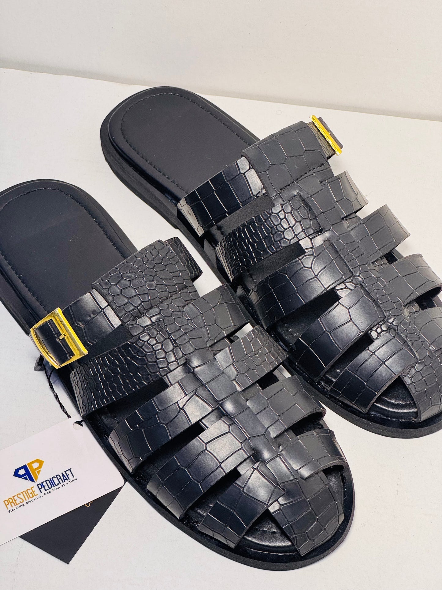 The Prestige half cut sandals